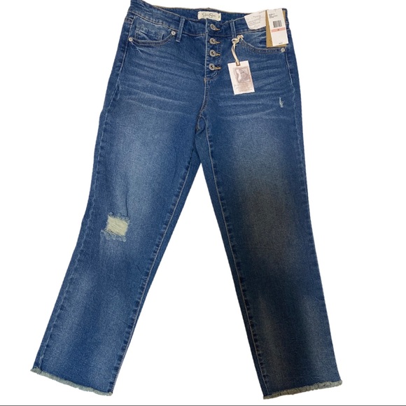 Jessica Simpson Women's Arrow Straight Ankle Jean NWT - Picture 3 of 15